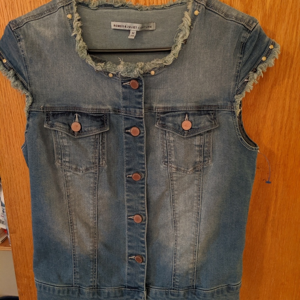 Denim vest